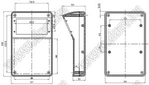 Case 18-15 корпус настольный 152x97x54 мм