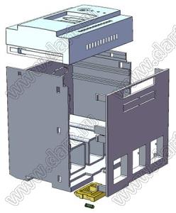 Case 23-120 корпус на DIN-рейку 118x83x147 мм