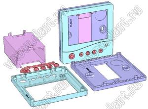 Case 19-49 корпус настенный 86x86x41 мм