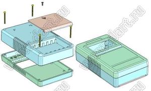 Case 21-88 корпус переносной 188x112x53 мм