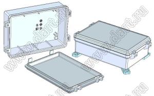 Case 11-83 корпус пластиковый влагозащищенный 140x100x45 мм