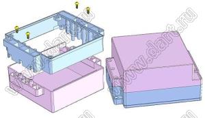 Case 19-50 корпус настенный 175x147x85 мм