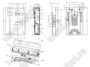 Case 21-133 корпус переносной 150x90x29 мм