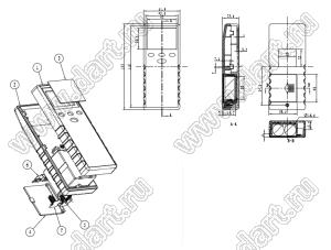 Case 21-127 корпус переносной 112x52x24 мм