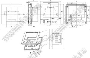 Case 19-49 корпус настенный 86x86x41 мм