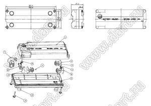 Case 20-85 коробка электрическая соединительная 247x93x58 мм