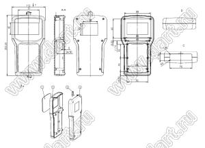 Case 21-157 корпус переносной 204x112x38 мм