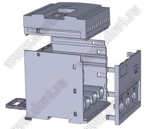 Case 23-137 корпус на DIN-рейку 95x91x120 мм