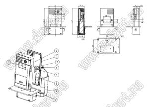 Case 21-159 корпус переносной 116x58x32 мм