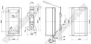 Case 18-31 корпус настольный 123x68x45 мм