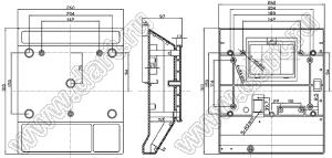 Case 28-7 корпус нестандартный 260x310x97 мм