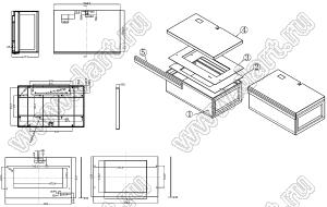 Case 18-20 корпус настольный 368x230x147.7 мм