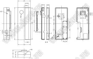 Case 21-34D корпус переносной 90x35x21 мм