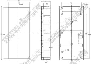 Case 21-46 корпус переносной 200x90x34 мм