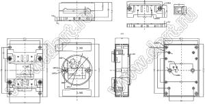 Case 23-23 корпус на DIN-рейку 121.5x82x42 мм