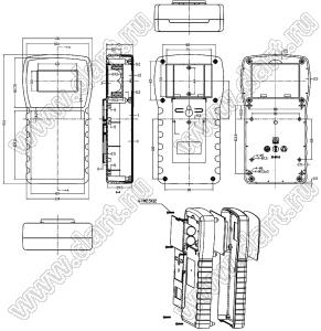 Case 21-110 корпус переносной 216x116x45 мм