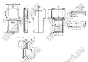 Case 21-157A корпус переносной 204x112x38 мм