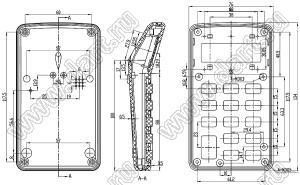 Case 21-106 корпус переносной 134x76x32 мм