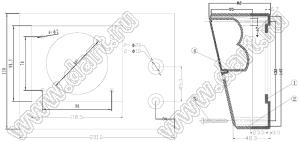 Case 18-8 корпус настольный 201x150x82 мм