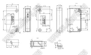 Case 28-120 корпус нестандартный 50x12x25 мм