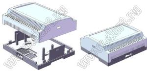 Case 23-119 корпус на DIN-рейку 116x100x41 мм; пластик ABS