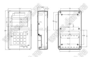 Case 21-88 корпус переносной 188x112x53 мм