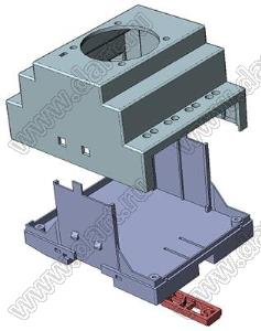 Case 23-106B корпус на DIN-рейку 93x76x60 мм