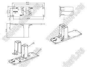 Case 28-149 корпус нестандартный 89x28x38 мм