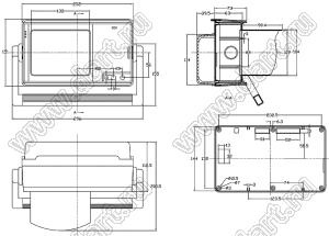 Case 15-29D бокс пластиковый 252x151x200.5 мм