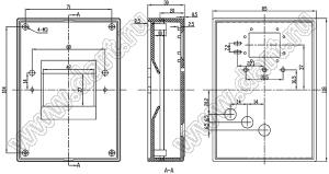 Case 19-6 корпус настенный 85x118x30 мм