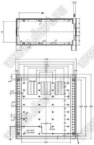 Case 15-35 бокс пластиковый 290x258x108 мм