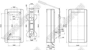 Case 18-43 корпус настольный 154x84x38 мм