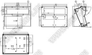 Case 18-12 корпус настольный 240x187x105.7 мм