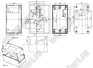 Case 21-74 коробка электрическая соединительная 120x65x65 мм