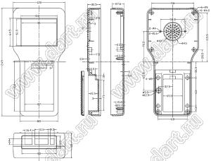 Case 21-69 корпус переносной 120x249x58 мм