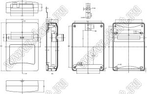 Case 21-16 корпус переносной 210x139x50 мм