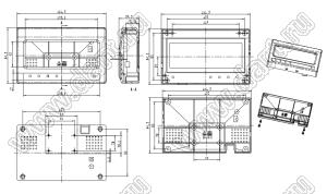 Case 27-42 корпус дисплея 151x94x34 мм