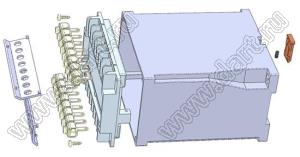 Case 23-136 корпус на DIN-рейку 110x75x127 мм