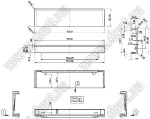 Case 18-30 корпус настольный 154x84x56 мм