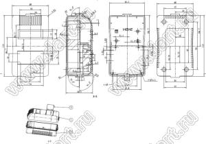 Case 21-121 корпус переносной 115x68x51 мм