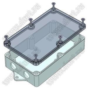 Case 11-127A корпус пластиковый влагозащищенный 180x90x37 мм