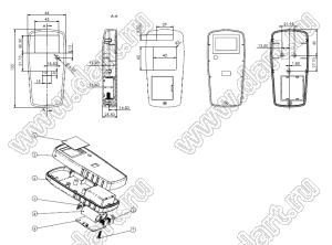 Case 21-144A корпус переносной 135x66x26 мм