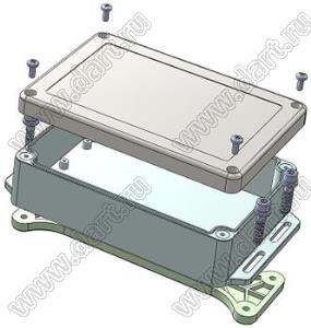 Case 11-130 корпус пластиковый влагозащищенный 206x122x62 мм