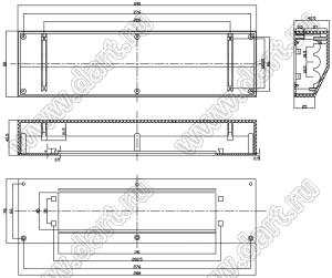 Case 28-12 корпус нестандартный 290x80x42.5 мм