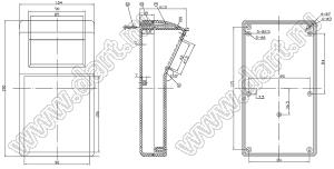 Case 18-16 корпус настольный 190x104x62 мм