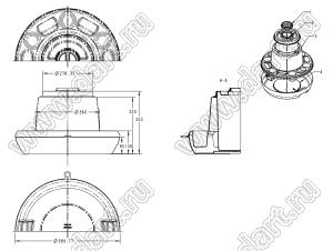 Case 28-117 корпус нестандартный 590x590x400 мм