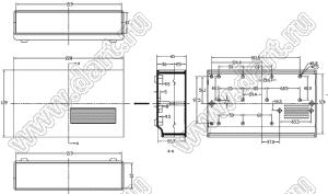 Case 15-7 бокс пластиковый 228x139x61 мм