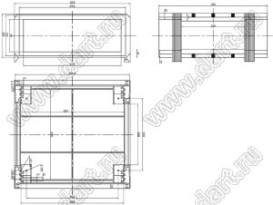 Case 15-19 бокс пластиковый 320x300x120 мм