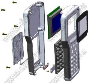 Case 21-147F корпус переносной 204x100x35 мм