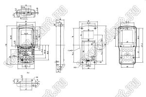 Case 21-154A корпус переносной 178x84x36 мм